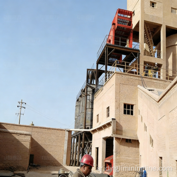 خط إنتاج تكسير الحجر الأزرق بقدرة 300 طن في الساعة